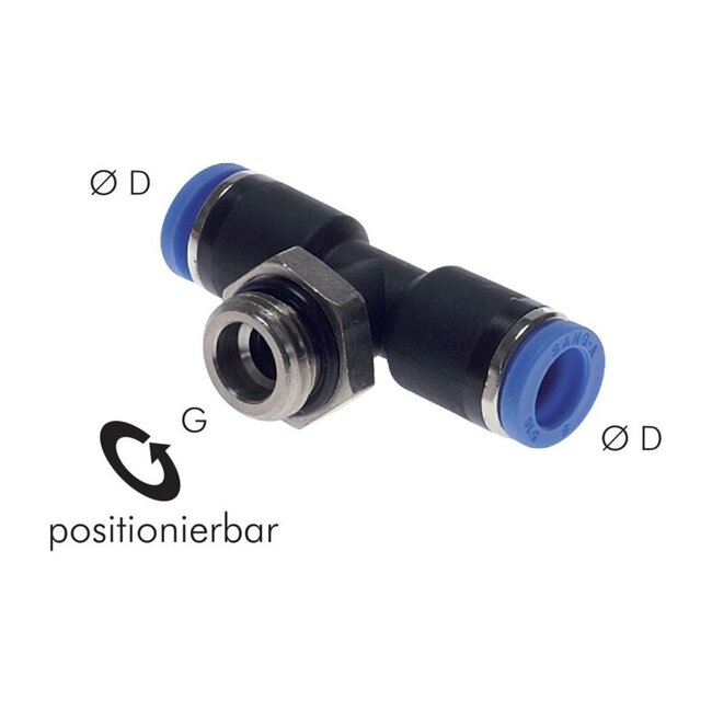 SANG-A PUSH IN FITTINGEN - T-INSCHROEF -PT-G