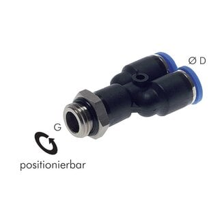 Sang-A PUSH IN FITTINGEN - Y-INSCHROEF -PWT-G