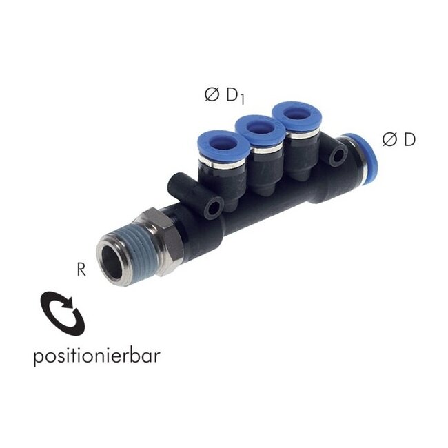 SANG-A PUSH IN FITTINGEN - MANIFOLDS - PKD