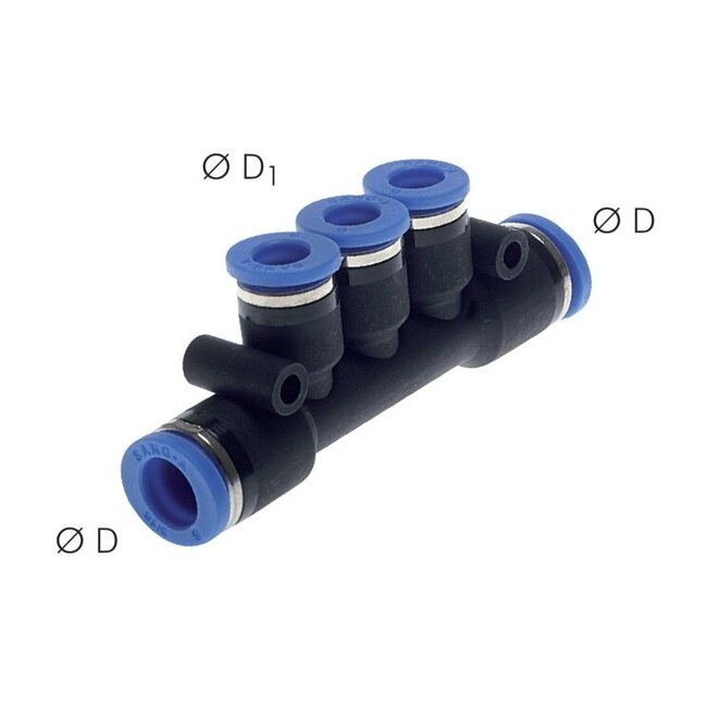 SANG-A PUSH IN FITTINGEN - MANIFOLDS - PKG