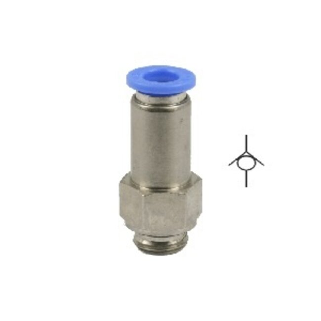 SANG-A PUSH IN FITTINGEN - TERUGSLAGKLEPPEN - PCVC-G/OUT