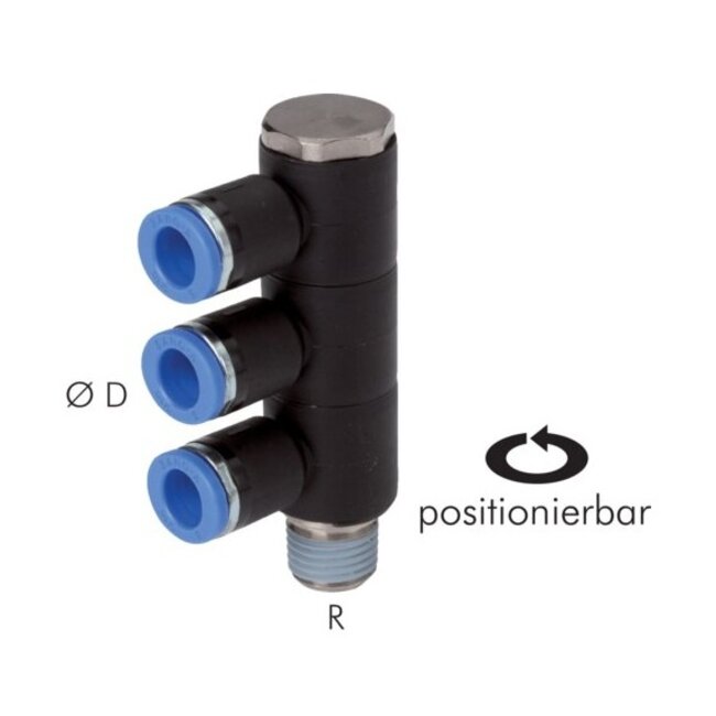 SANG-A PUSH IN FITTINGEN - BANJO - PH SERIE- PH(3)-G