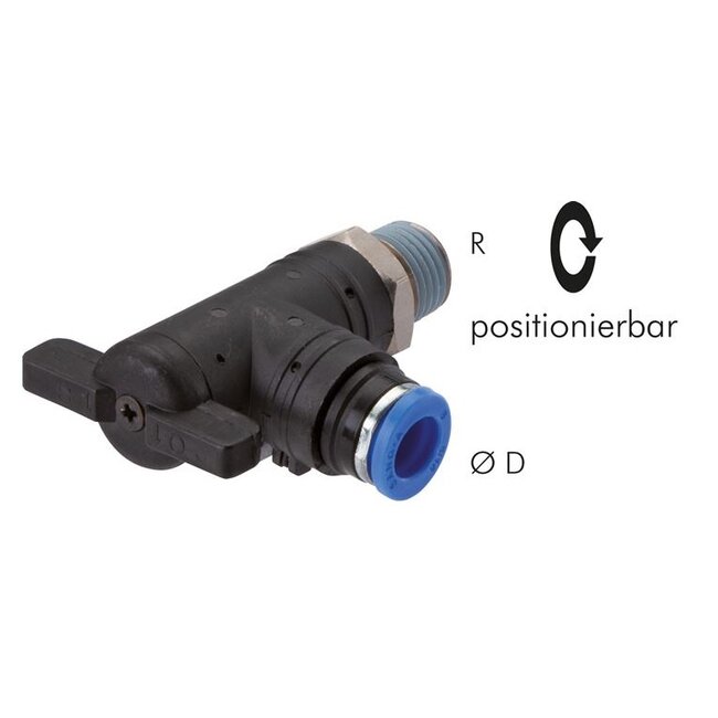 2/2 AFSLUITER HAAKS - BL | PUSH IN - BSPT