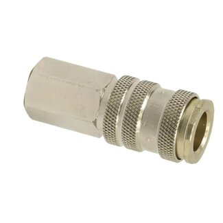 RECTUS QIC 10 PROFIEL | Snelkoppeling staal vernikkeld met BI-draad BSP
