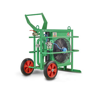COMPRAG PERSLUCHT NAKOELERS | DBP-7 DryBlast Pneumatisch | 7,0 m³/min.
