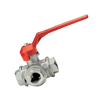 Drieweg kogelafsluiters