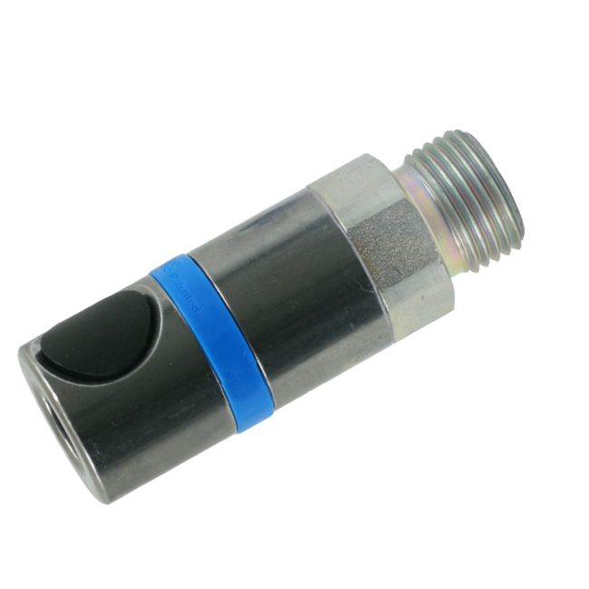 SNELKOPPELING RCS 08 ISO6150C met buitendraad