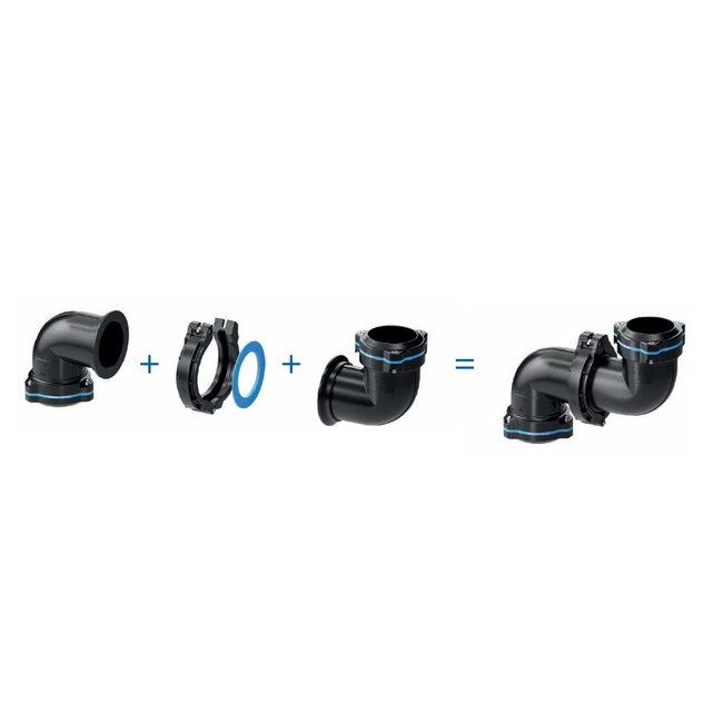 VERBINDINGSKOPPELING 45 GRADEN - TYPE CC | PPS19CCC