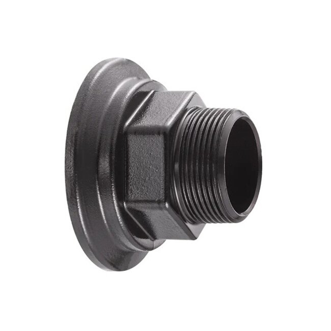 FLENSADAPTER MET BUITENDRAAD - TYPE CC