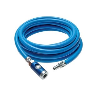 PROFI-PRODUCT PVC-PERSLUCHTSLANG  | GEMONTEERD Euro profiel Drukknop | 5 meter PROFI-PRODUCT PVC-PERSLUCHTSLANG  | GEMONTEERD Euro profiel Drukknop | 5 meter