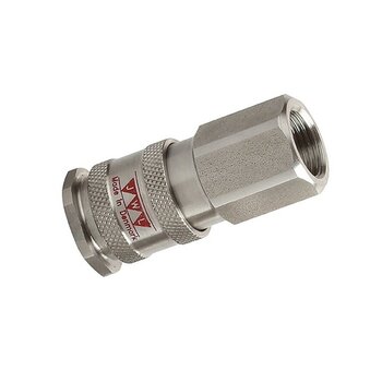 Euro profiel - RVS snelkoppelingen