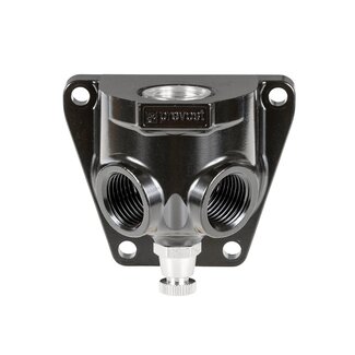 Prevost MUURPLAAT - 2 AANSLUITINGEN MET AFTAP