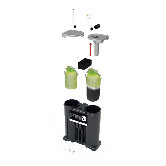 OLIE/WATERAFSCHEIDER SEPREMIUM - 20i - Comfortkit