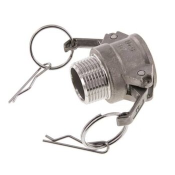Camlock koppelingen RVS