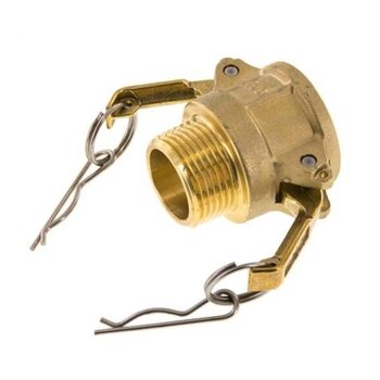 Camlock koppelingen messing