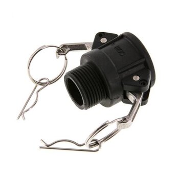 Camlock koppelingen polypropyleen