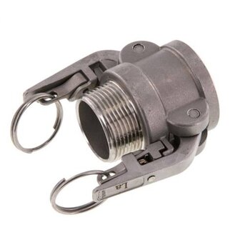 Camlock koppelingen met vergrendeling
