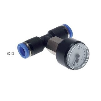 Sang-A MANOMETER VOOR LEIDINGINBOUW 0 - 10 bar