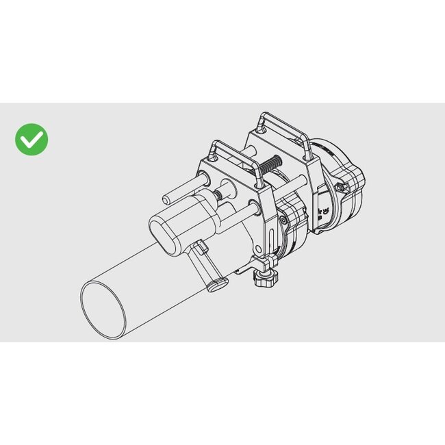 INSTALLATIE HULPSTUK Ø63-Ø80-Ø100 |  PPSINS63100