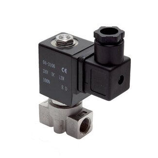 PROFI-PRODUCT 2/2 NC Magneetventiel 1/4'' RVS - Eco-Line