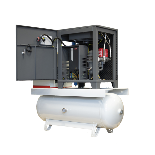 Frequentiegeregelde schroefcompressor BASE 4 VSD TD 270 | 0,19 - 0,45 m³/min.