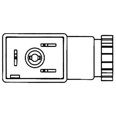 PROFI-PRODUCT Stekkers voor spoelen magneetventielen - Serie B - DIN 46244