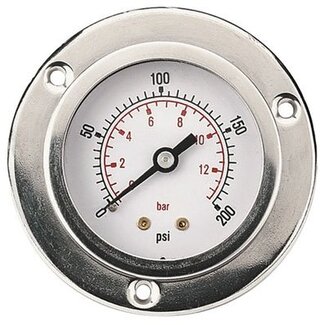 AIR-PRO Flens manometers - Ø 50 mm - 1/4"