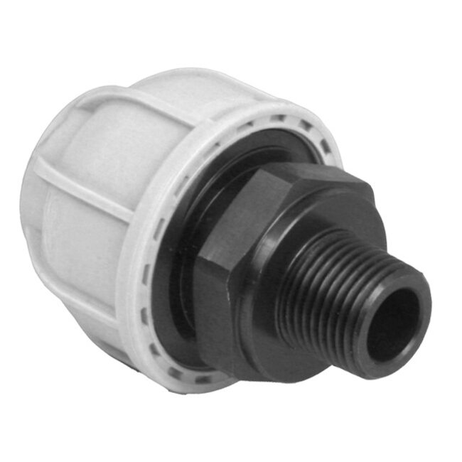 INSTEEKKOPPELING MET BU-DRAAD ALUMINIUM