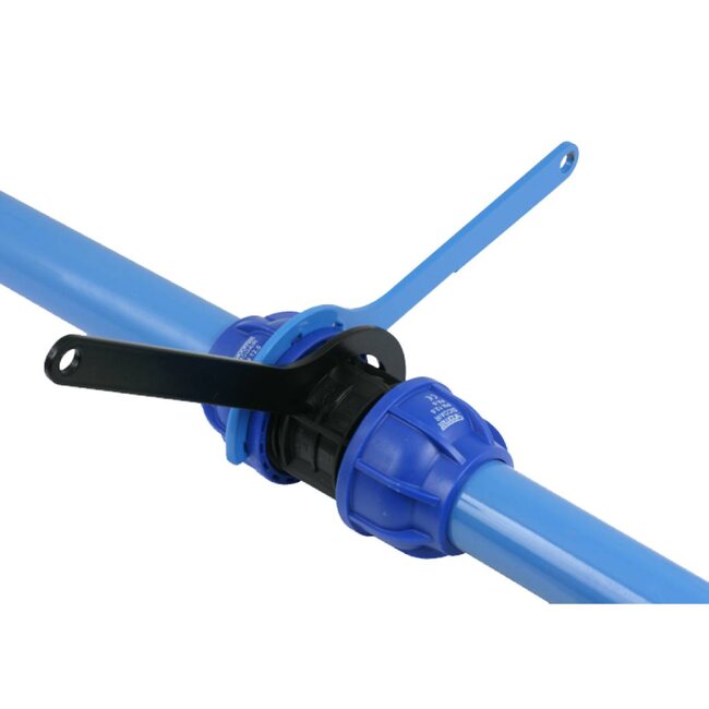 HAAKSLEUTELSET BLAUW / ZWART