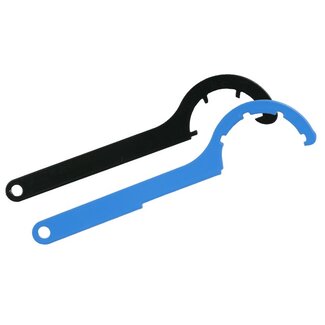 AluSic HAAKSLEUTELSET BLAUW / ZWART