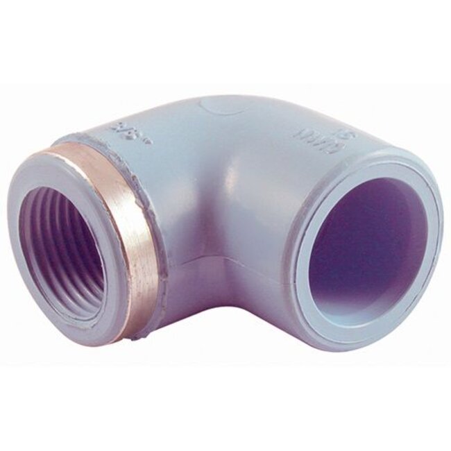 KNIE 90 GRADEN - INWENDIG LIJM - BSP-FEMALE