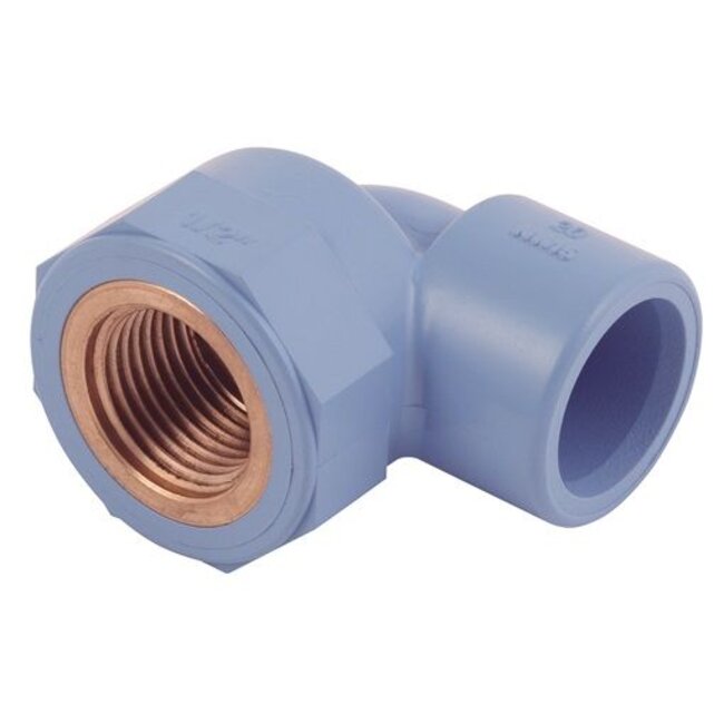 KNIE 90 GRADEN - INWENDIG LIJM - BSP-FEMALE