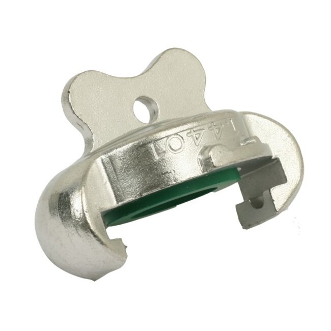 KAP KLAUWKOPPELING RVS DIN3489