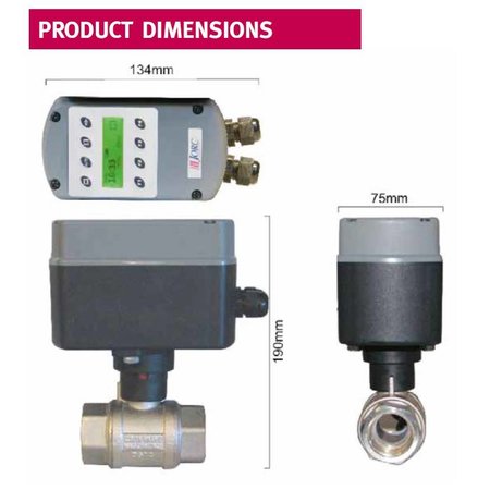 JORC DRUKHOUDVENTIEL - 1” - 230 VAC - 16 BAR