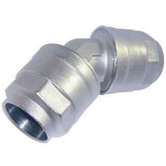 Infinity INSTEEKKOPPELING BOCHT [45°] Ø 20 mm t/m 63 mm