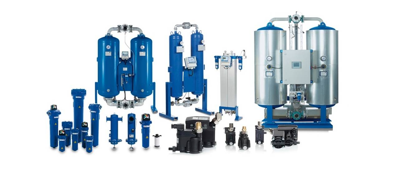 Adsorptiedrogers en persluchtfiltratie