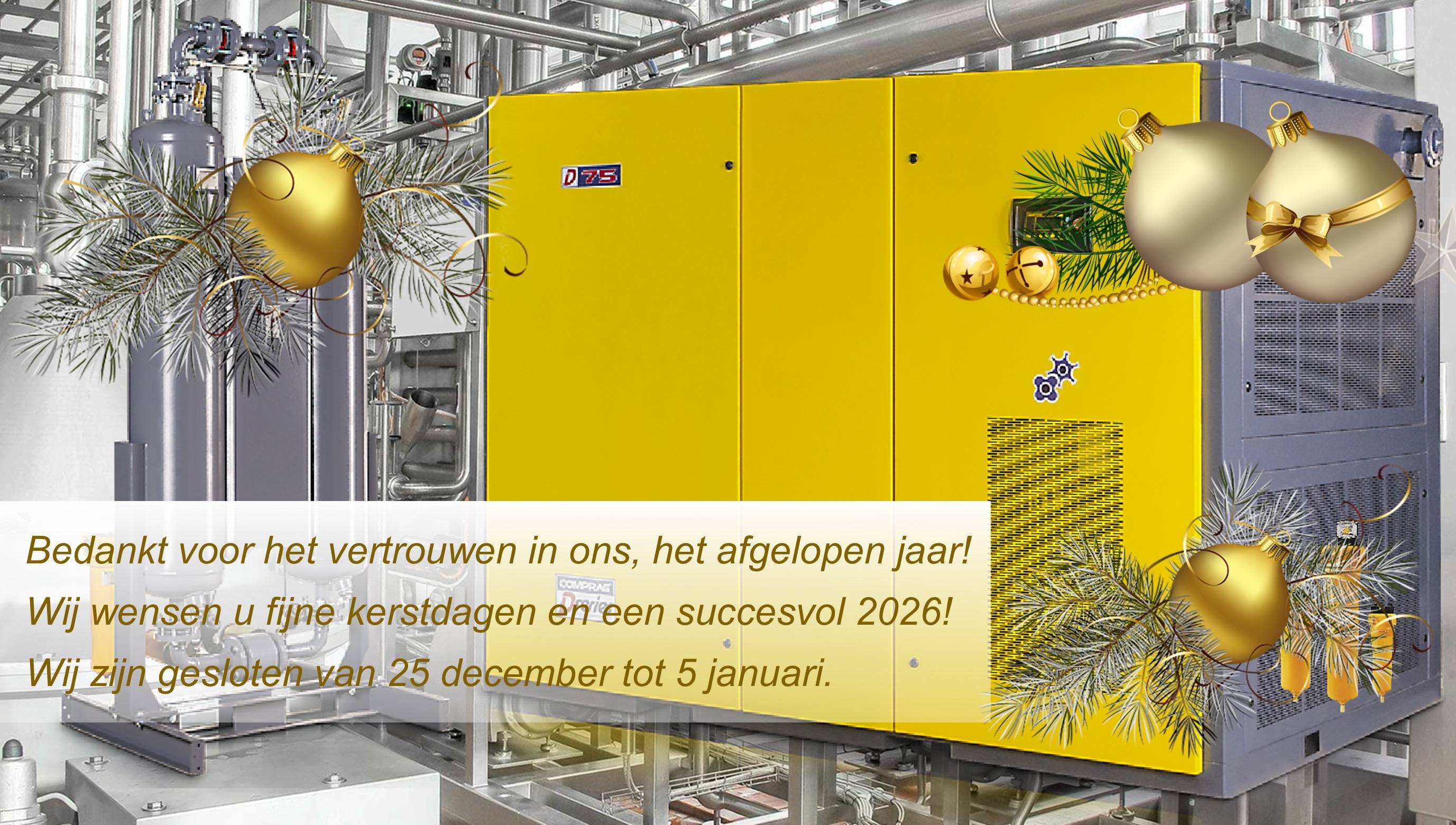 Compressoren en persluchtconditionering