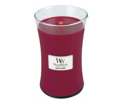Woodwick Large Black Cherry