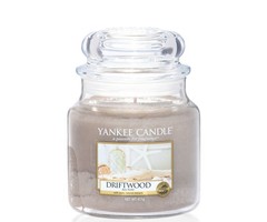 Yankee Candle Driftwood Medium Jar