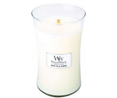 Woodwick Large White Tea & Jasminie