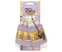 Yankee Candle Car Jar Lemon Lavender 3 pack