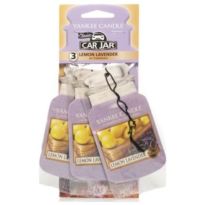 Yankee Candle Yankee Candle Car Jar Lemon Lavender 3 pack