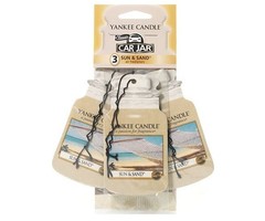 Yankee Candle Car Jar Sun & Sand 3 pack