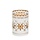 WoodWick Petite Candle Holder Snowflake White