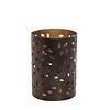 Woodwick Woodwick Petite Candle Holder Glowing Leaf