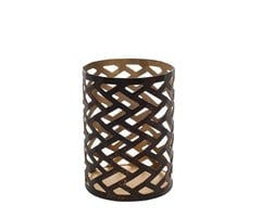 Woodwick Woodwick Petite Candle Holder Herringbone
