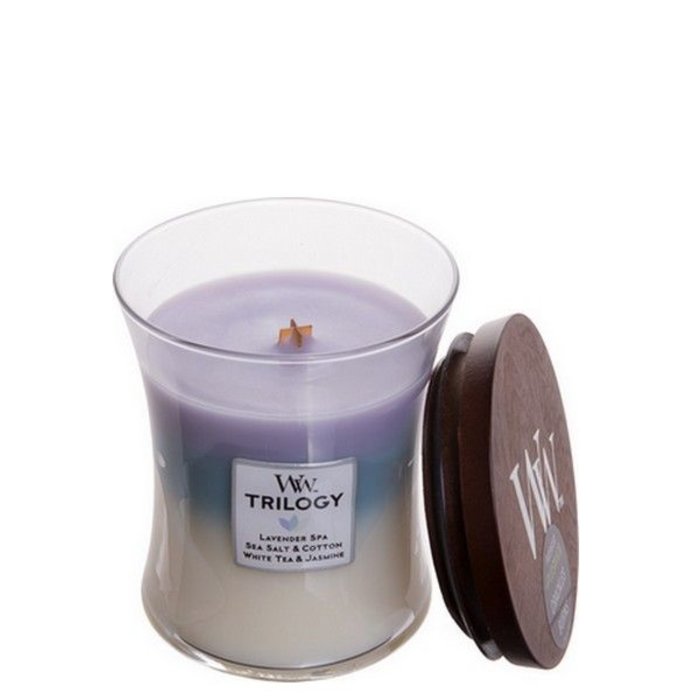 Woodwick WoodWick Calming Retreat Trilogy Medium Candle