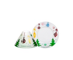 Yankee Candle Deck the Halls Small Shade and Tray