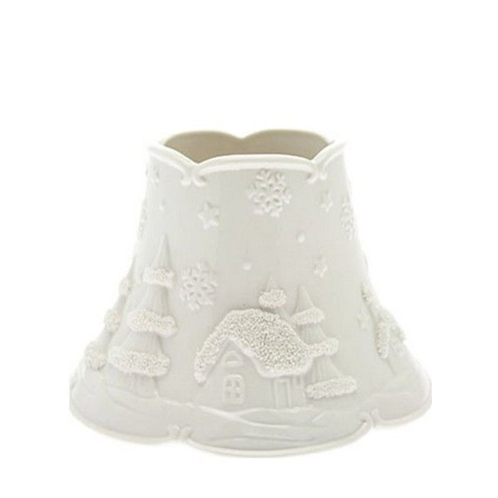 Yankee Candle White Christmas Large Shade and Tray US Candles