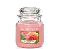 Yankee Candle Sun Drenched Apricot Rose Medium Jar